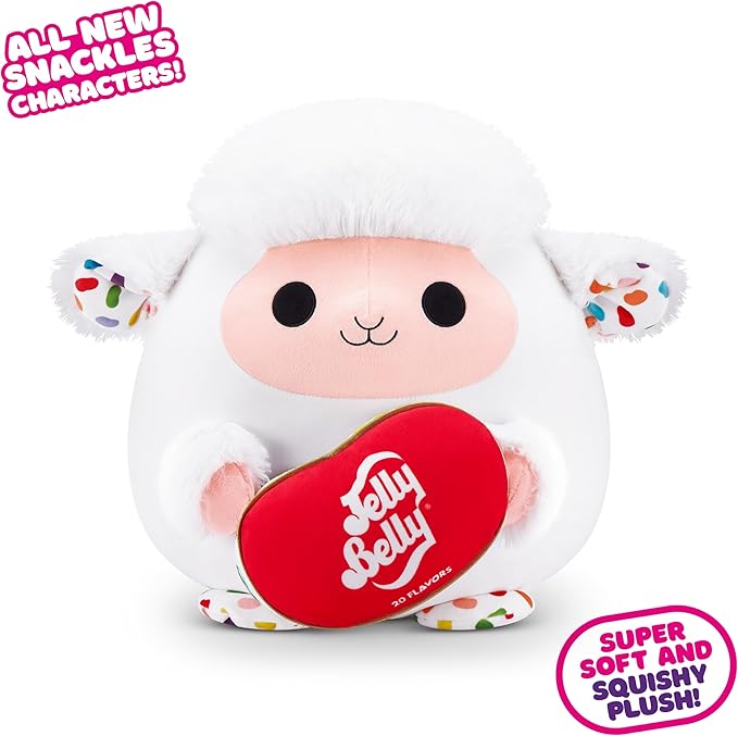 14-inch Lamb Holding Jelly Belly Bag View