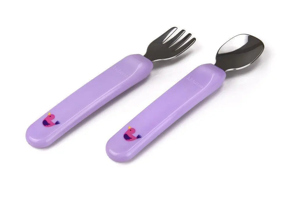 Kidsme Premier Spoon & Fork Lavender Kidsme Yallatoys