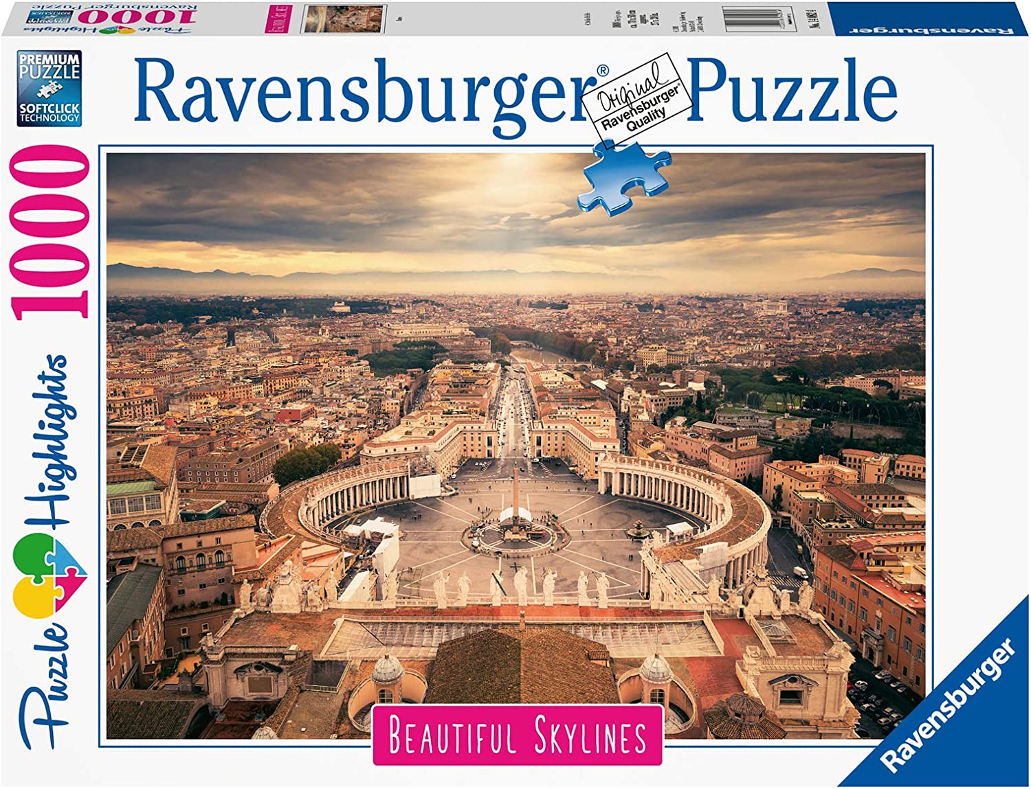 Buy Ravensburger Skylines Rome 1000pcs Jigsaw Puzzle | Yallatoys.com