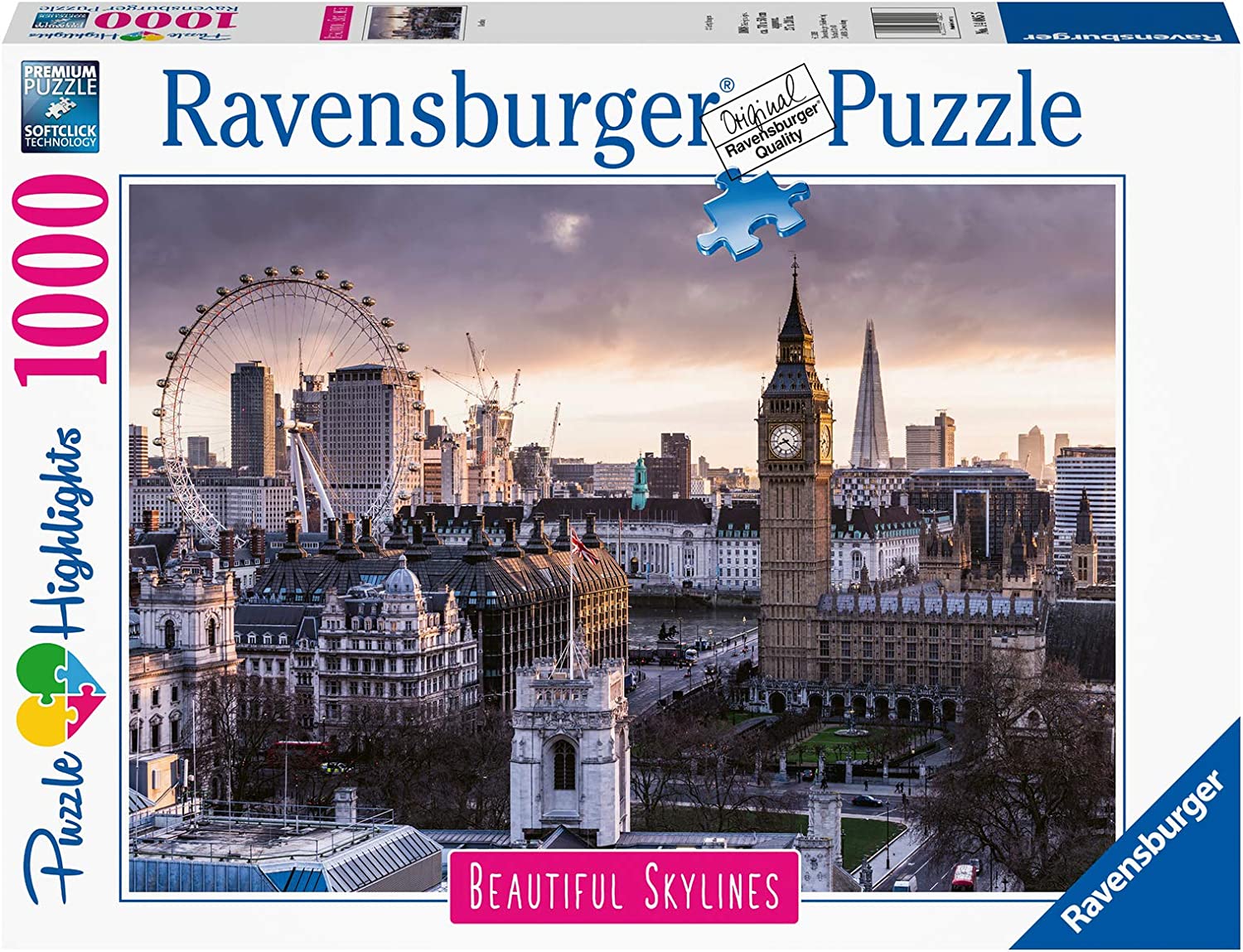 Buy Ravensburger London Skylines 1000pcs Jigsaw Puzzle | Yallatoys.com