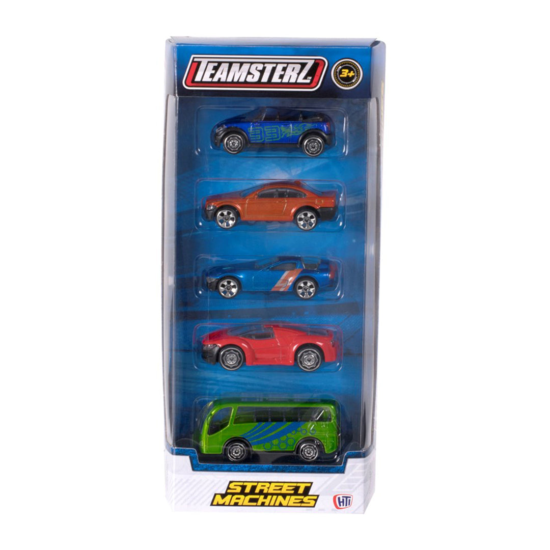 Buy Teamsterz Street Machines Die Cast 5 pieces Pack | Yallatoys.com