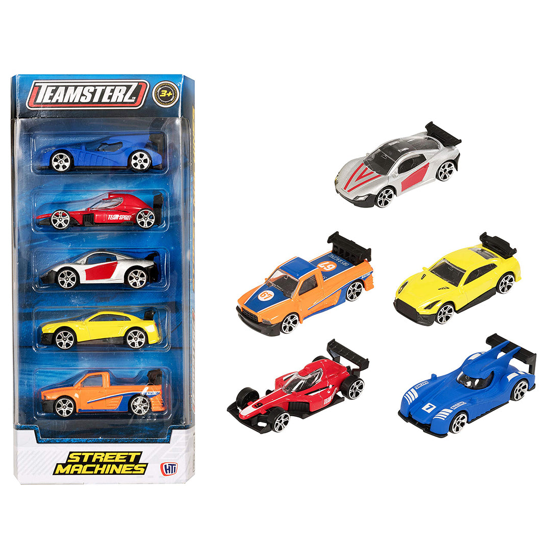 Buy Teamsterz Street Machines Die Cast 5 pieces Pack | Yallatoys.com