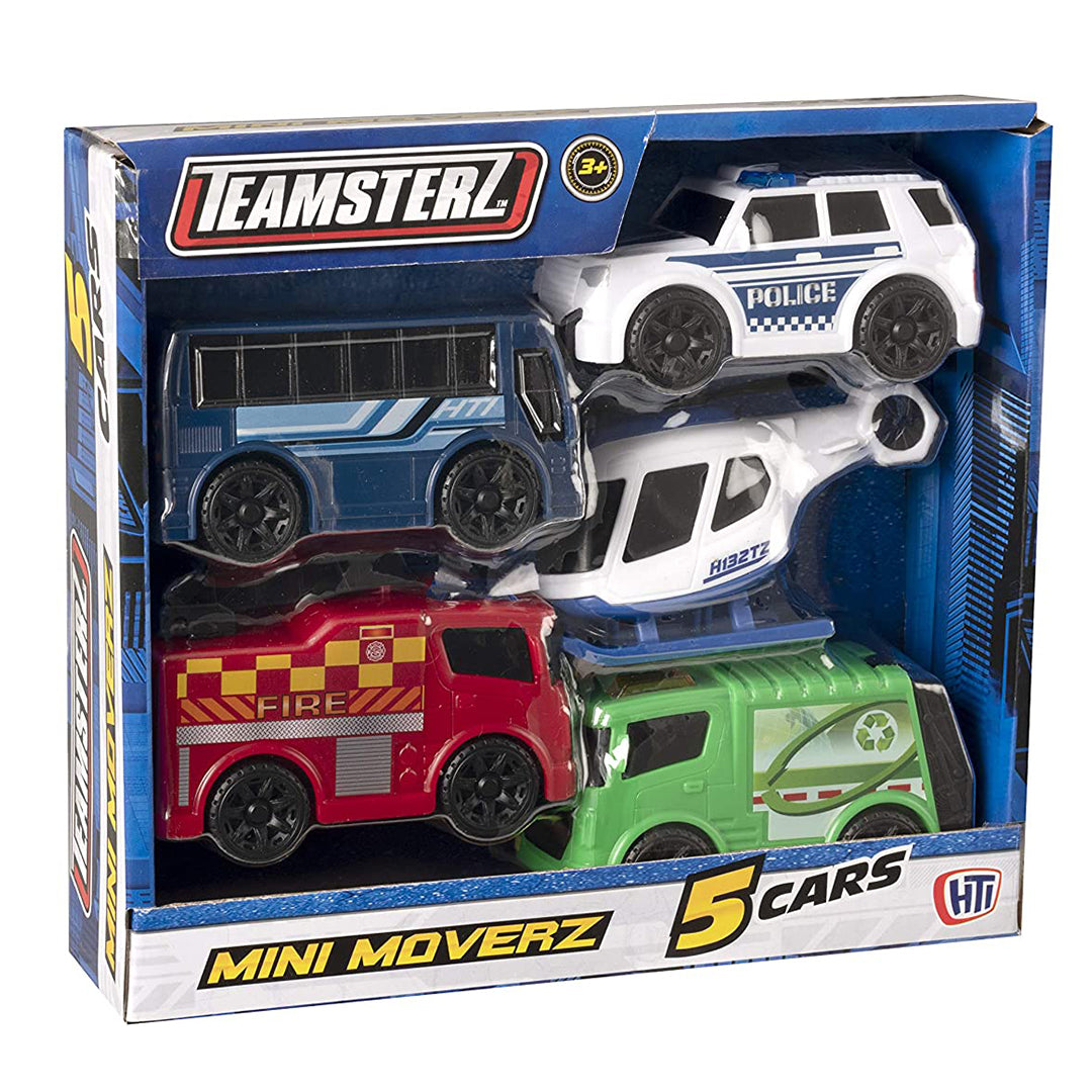 Buy Teamsterz Mini Movers 5 Cars | Yallatoys.com