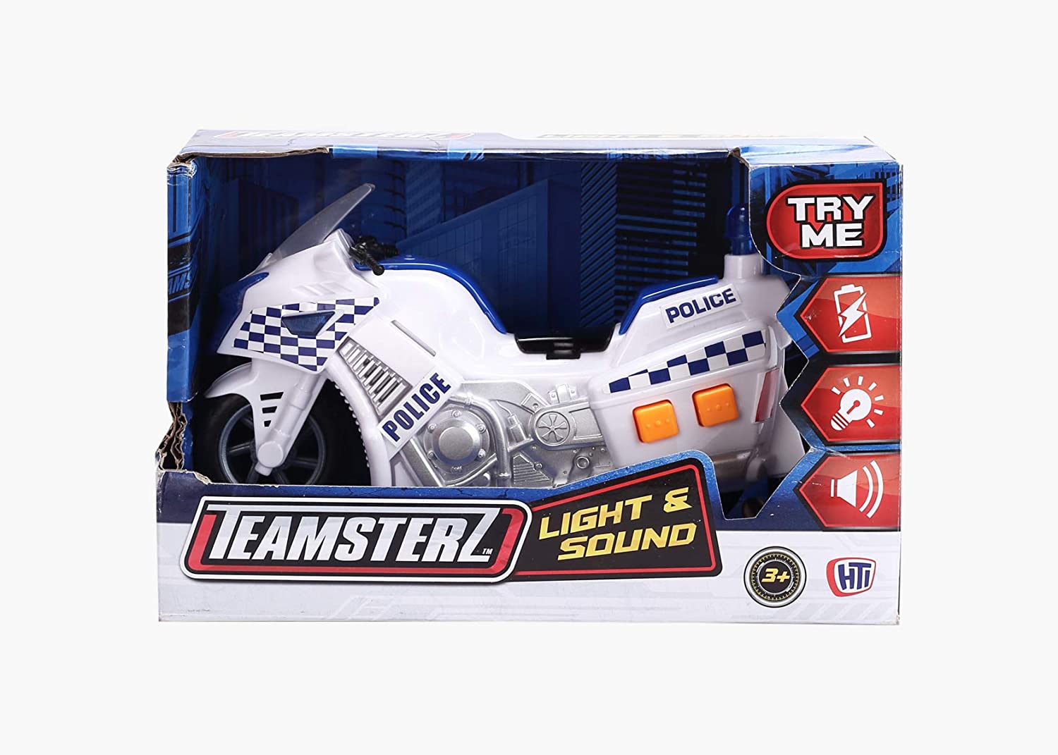 Buy Teamsterz Small L&S Police Motorbike | Yallatoys.com