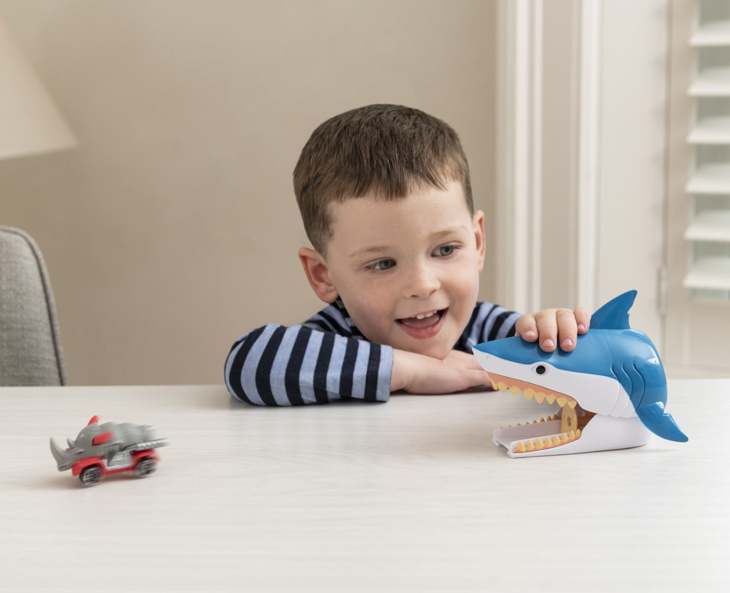Buy Teamsterz Beast Machine Shark Dino Launcher with 1 Car (Sold Separately Subject to Availability) | Yallatoys.com