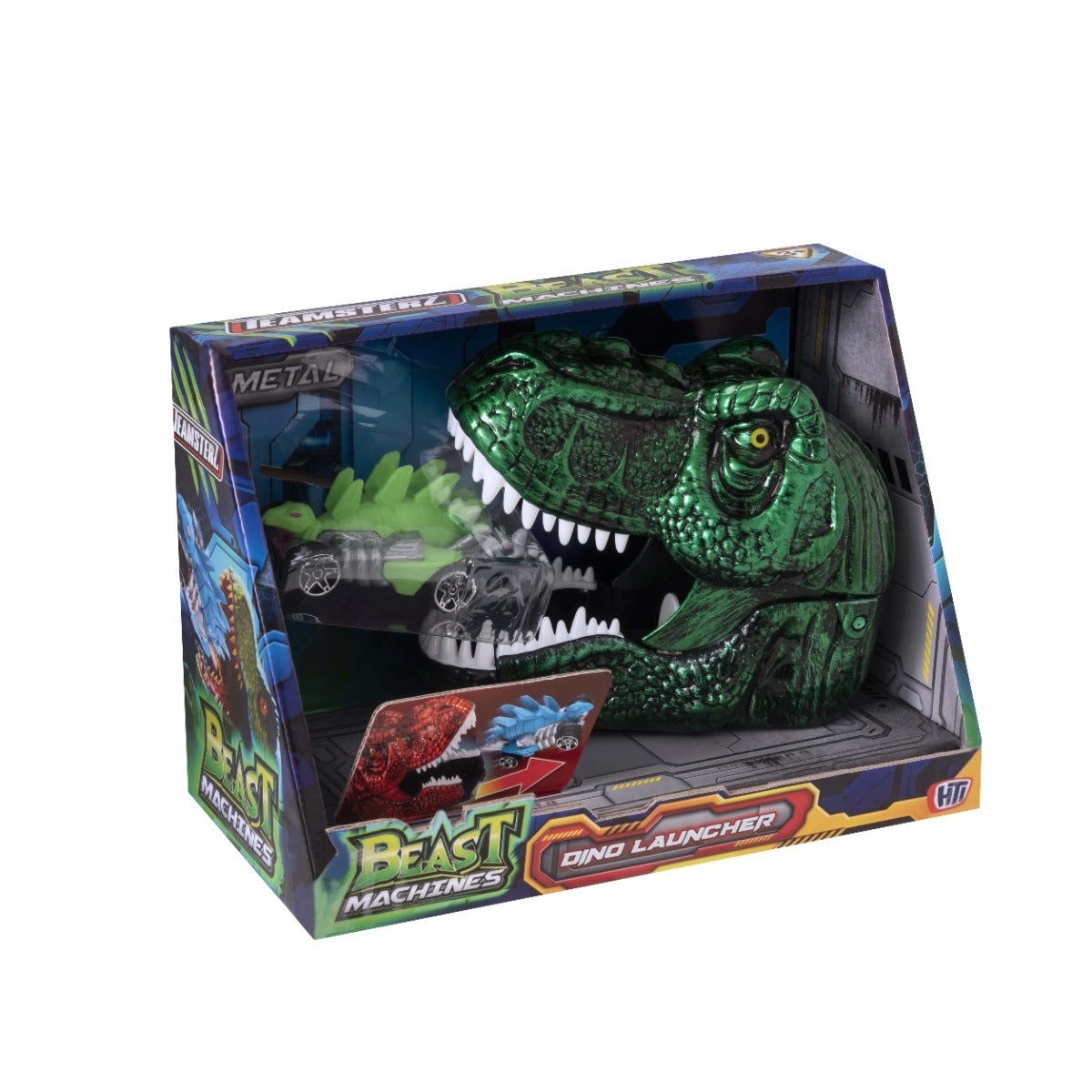 Buy Teamsterz Beast Machine Dinosaur Launcher with 1 Car (Sold Separately Subject to Availability) | Yallatoys.com