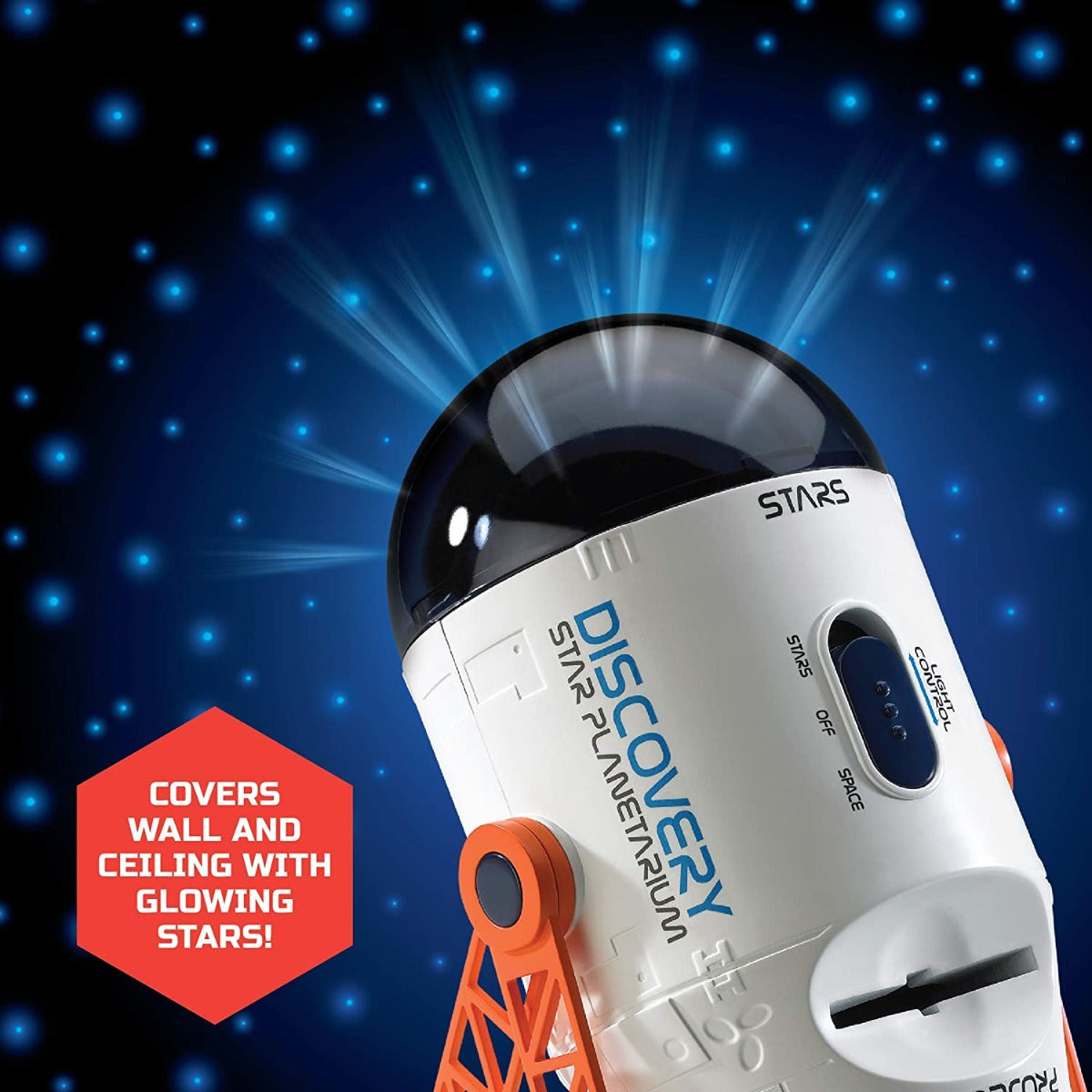 Buy Discovery Mind Blown 2 In 1 Reversible Planetarium Space Projector 360 Degree Rotation Moving Stars Mode And Stationary Viewfinder Mode | Yallatoys.com