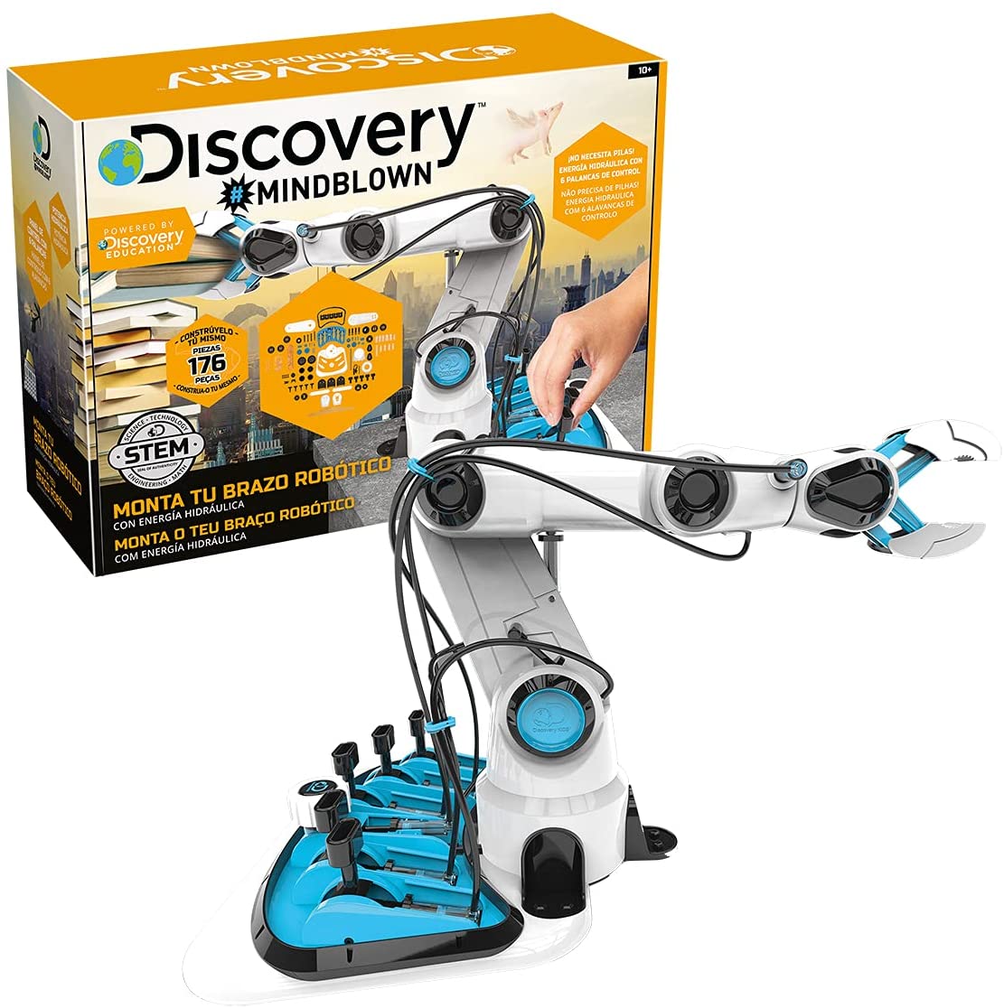 Buy Discovery Mind Blown Hydraulic Arm DIY Building Set | Yallatoys.com
