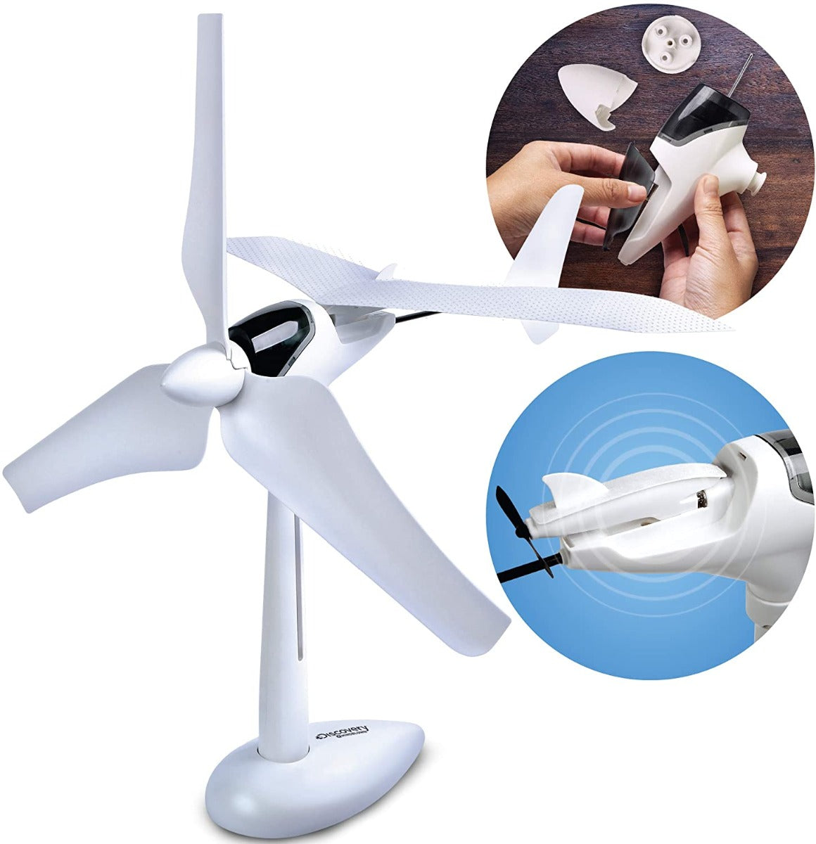 Buy Discovery Mind Blown Wind Turbine Glider Kit Steam Science Experiment For Kids | Yallatoys.com