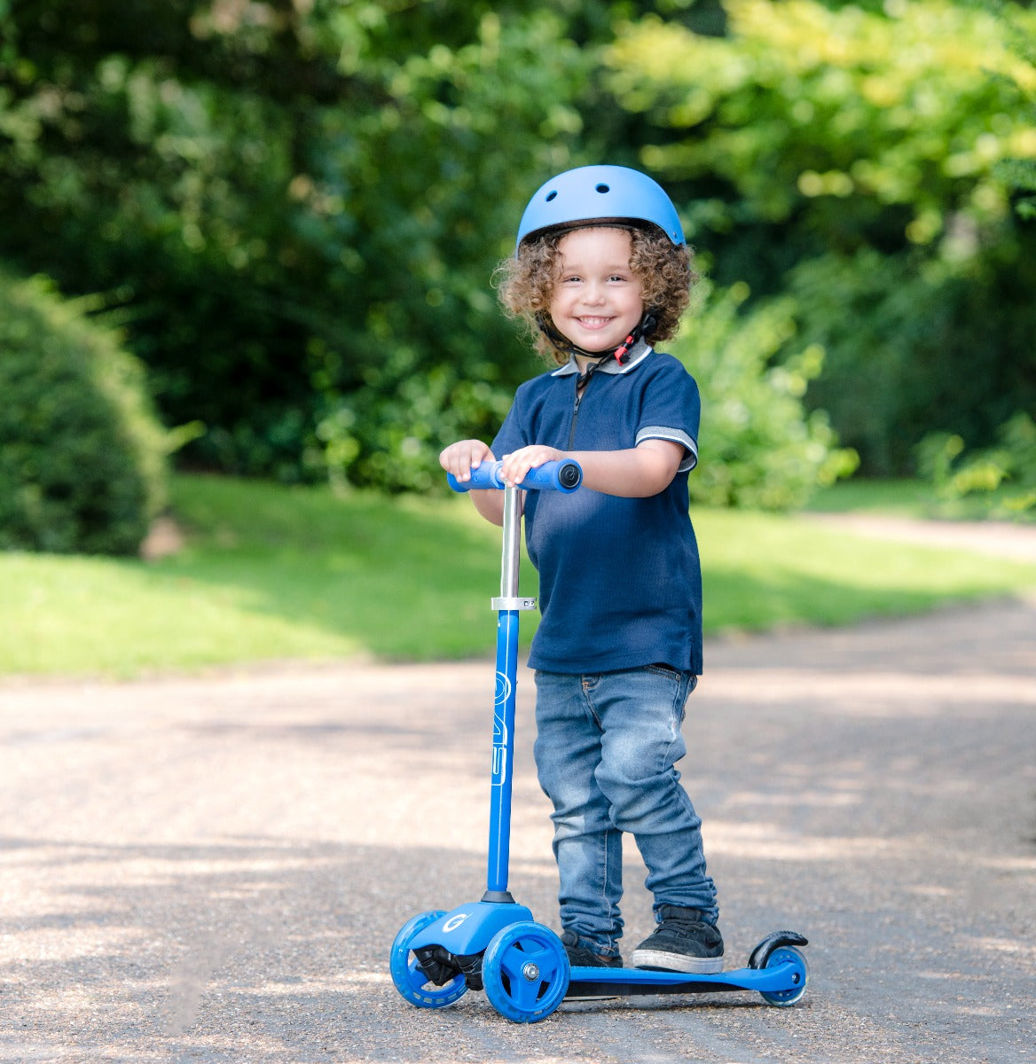 Buy Evo Mini Cruiser Scooter Blue | Yallatoys.com
