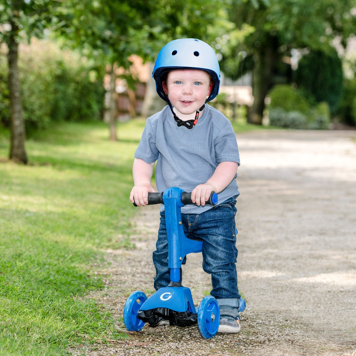 Buy Evo 3 In 1 Cruiser Blue Scooter | Yallatoys.com