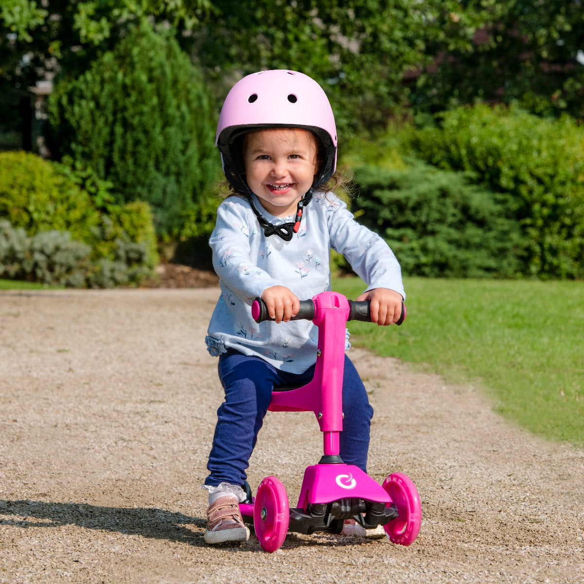 Buy Evo 3 In 1 Cruiser Pink Scooter | Yallatoys.com