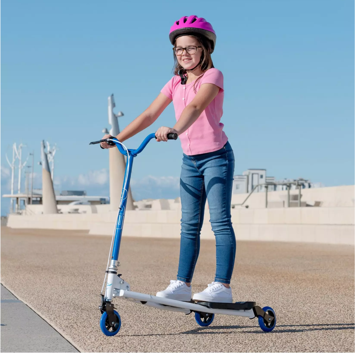 Buy Evo V Flex Scooter Blue | Yallatoys.com