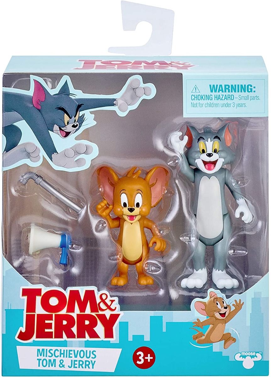 Buy Tom & Jerry 3inch 2piece Pack (Sold Separately Subject to Availability) | Yallatoys.com