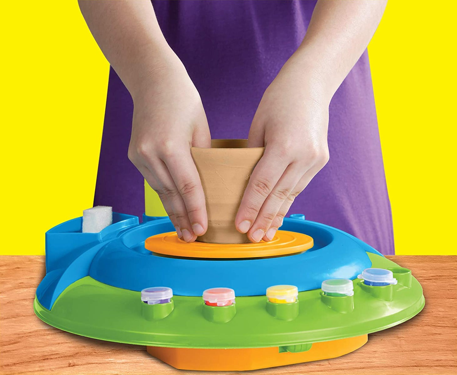 Buy Cra Z Art Real Motorized Pottery Wheel Activity Set for Kids | Yallatoys.com