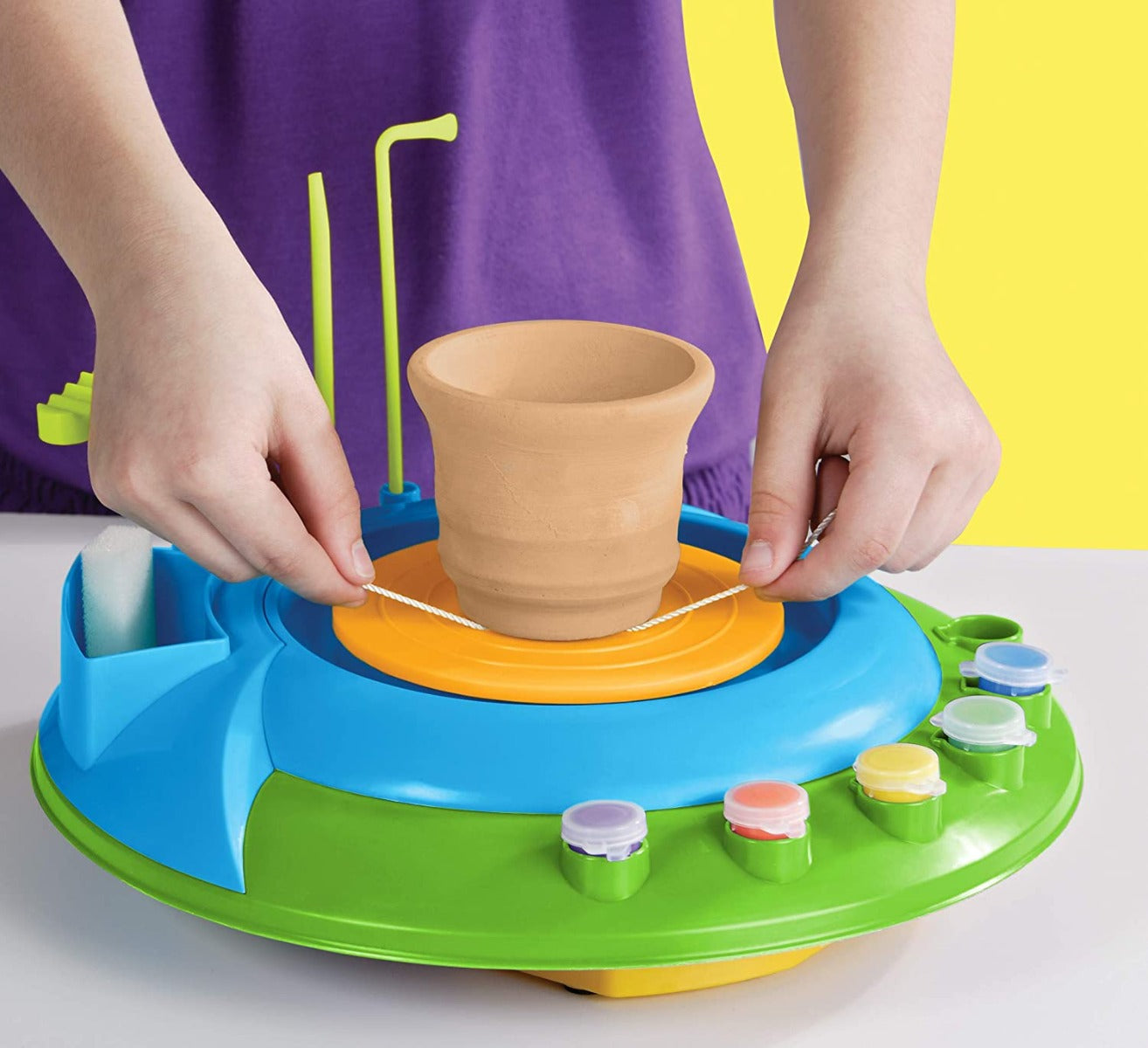 Buy Cra Z Art Real Motorized Pottery Wheel Activity Set for Kids | Yallatoys.com