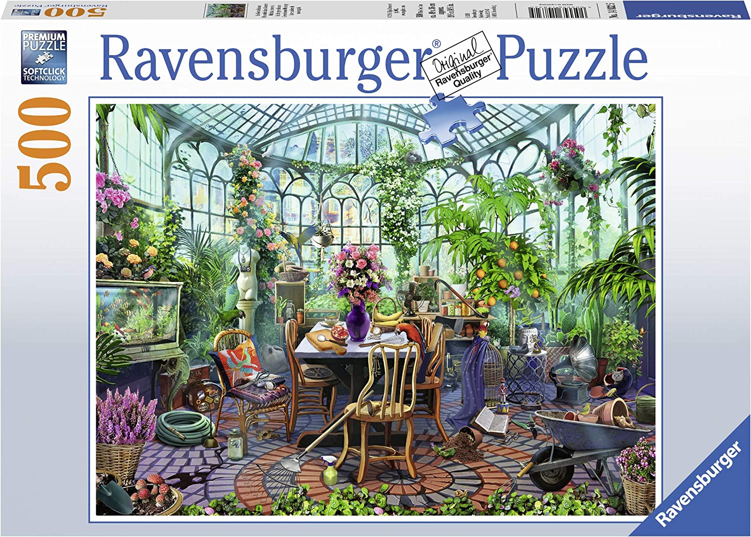 Buy Ravensburger Greenhouse Mornings 500pcs 2D Puzzle | Yallatoys.com