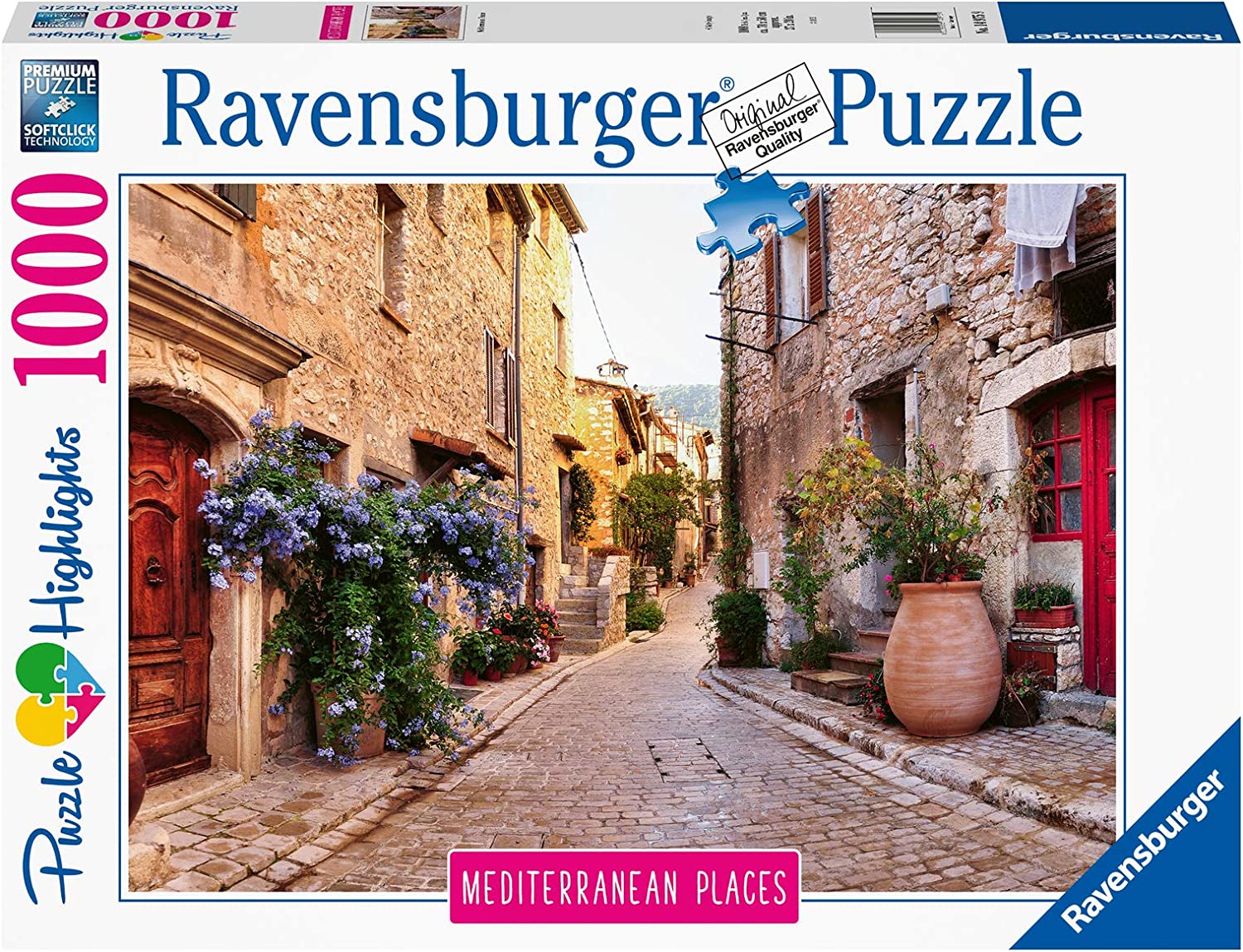 Buy Ravensburger Mediterranean France Puzzle 1000pcs | Yallatoys.com