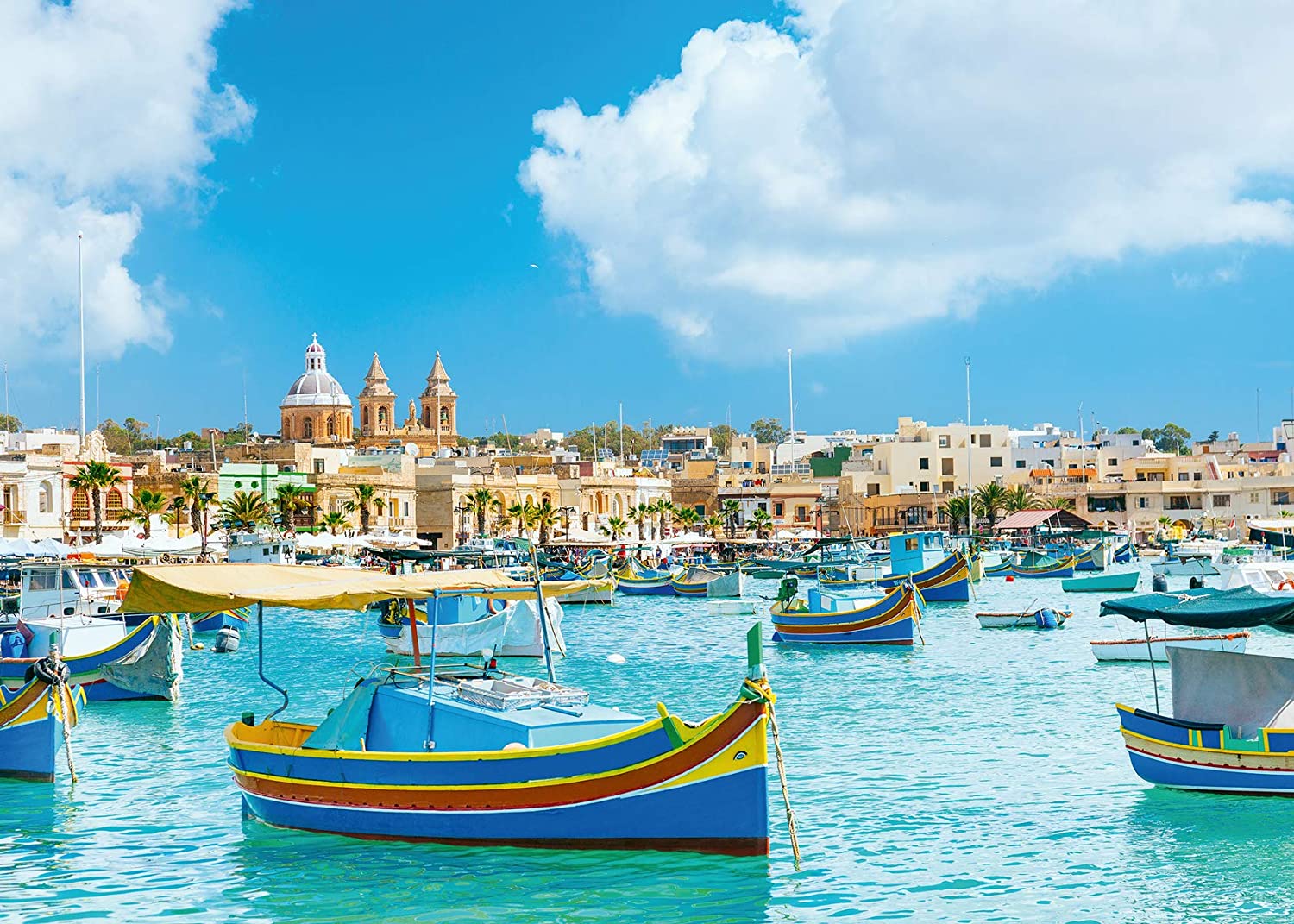 Buy Ravensburger Mediterranean Malta 1000pcs Jigsaw Puzzle | Yallatoys.com