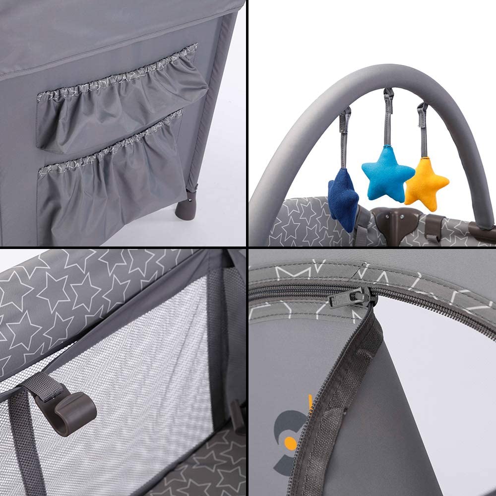 Little Story  Foldable Cot And Playard Little Story Yallatoys
