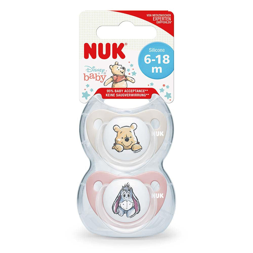 Nuk Pacifier Si S2 Disney 2/Box Nuk Yallatoys