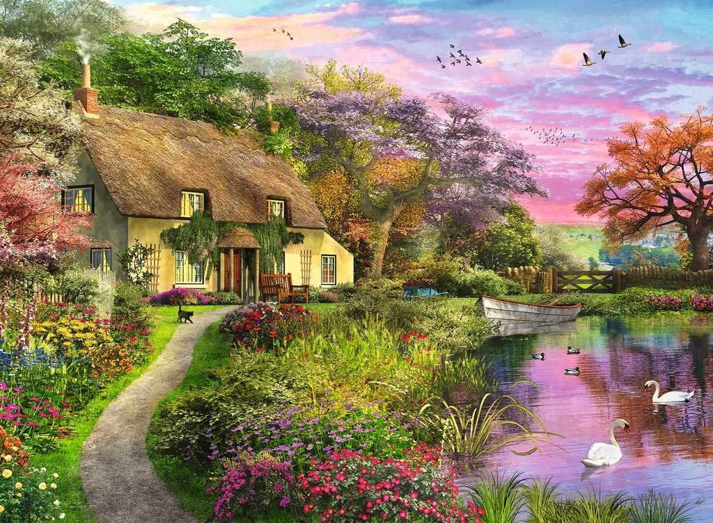 Buy Ravensburger Country House 500Pcs Jigsaw 2D Puzzle | Yallatoys.com