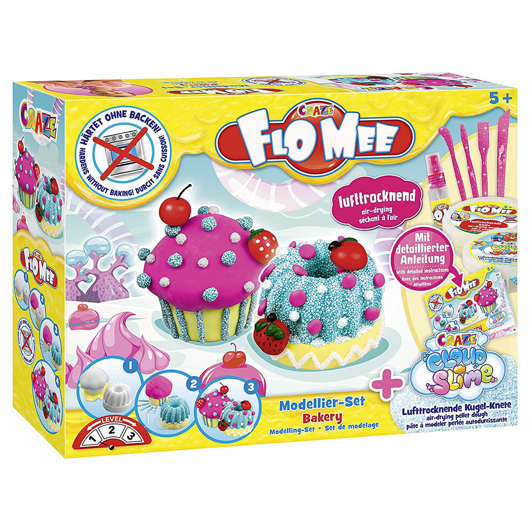 Buy Craze Flo Me Cloud Slime Cupcake & Bakery Set | Yallatoys.com