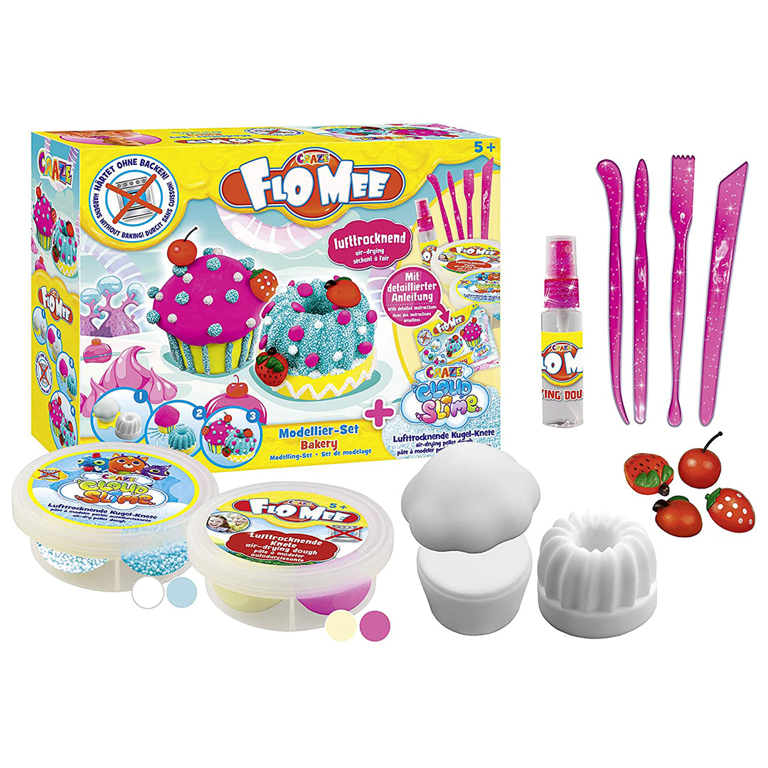Buy Craze Flo Me Cloud Slime Cupcake & Bakery Set | Yallatoys.com