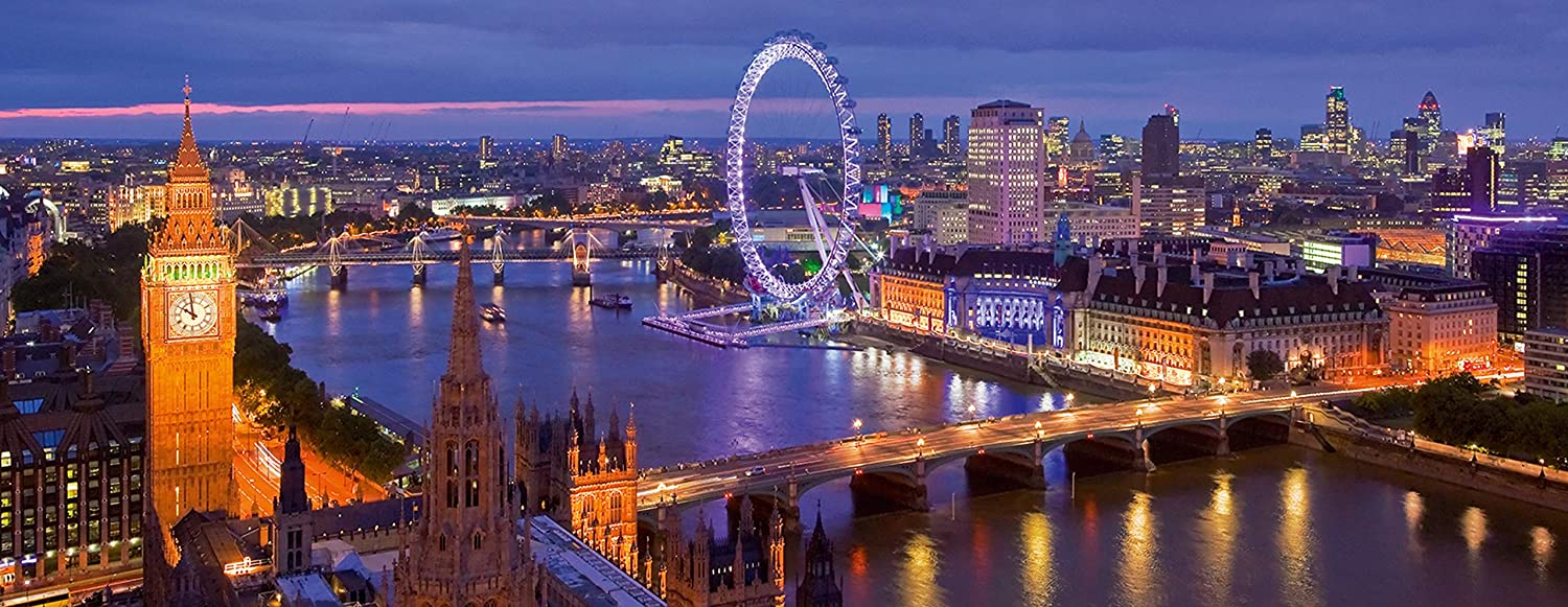 Buy Ravensburger London at Night Panorama 1000pcs Jigsaw Puzzle | Yallatoys.com