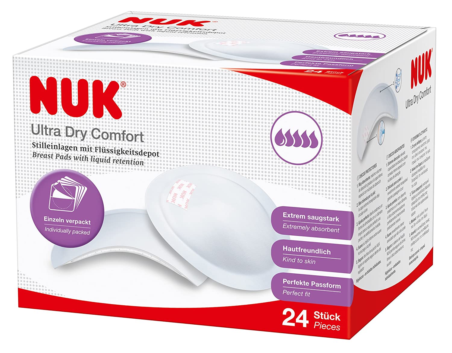 Nuk Breast Pads Ultra Dry Comfort Nuk Yallatoys