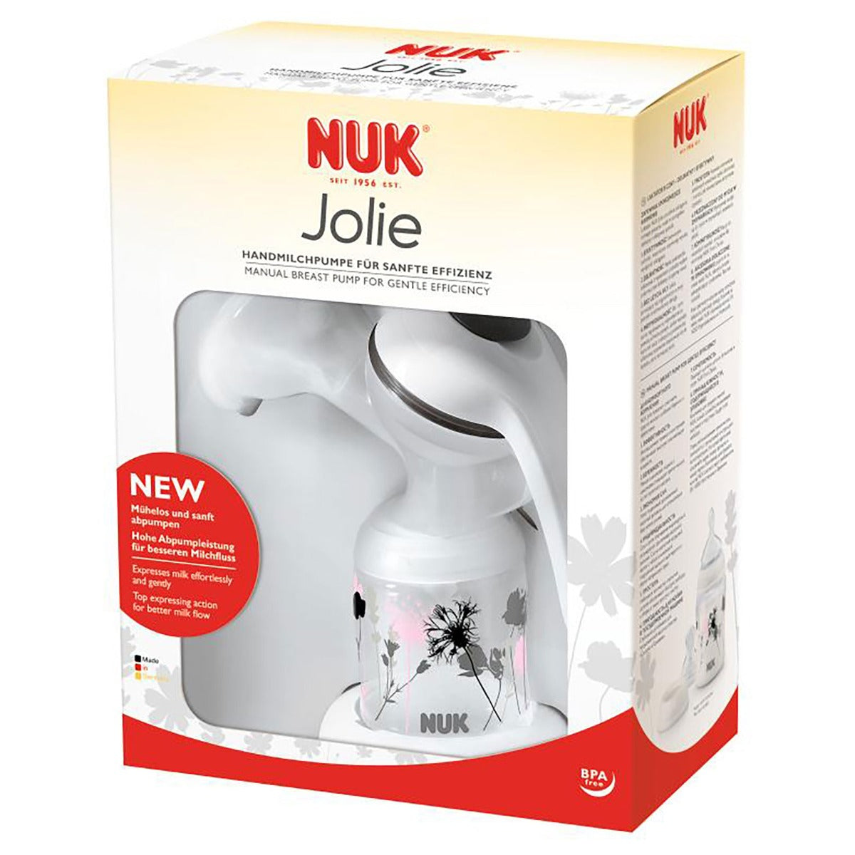 Nuk Manual Breast Pump Jolie Nuk Yallatoys
