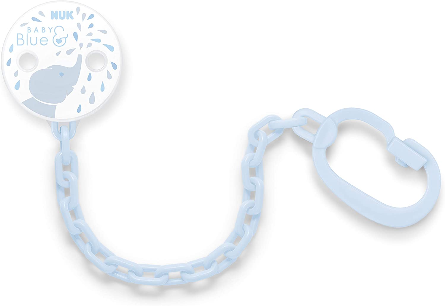 Nuk Sootherchain Tritan Ine Baby Blue Nuk Yallatoys