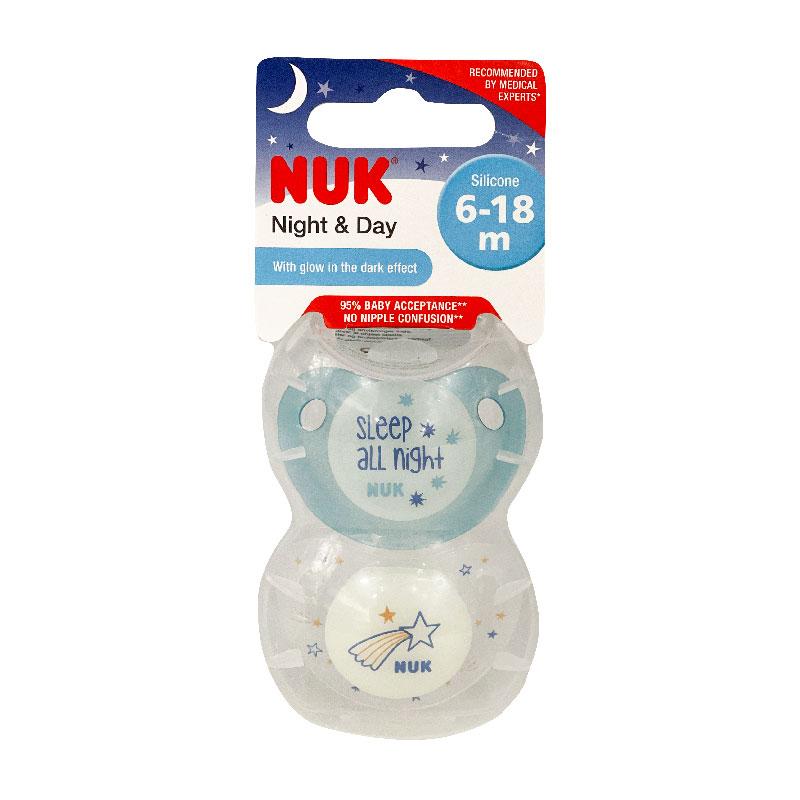 Nuk Silicone Pacifier Freestyle 6-18m 2pcs Pac (Sold Separately Subject to Availability) Nuk Yallatoys