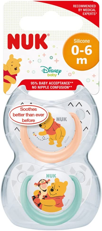 Nuk Pacifier Si S1 Disney 2/Box Nuk Yallatoys