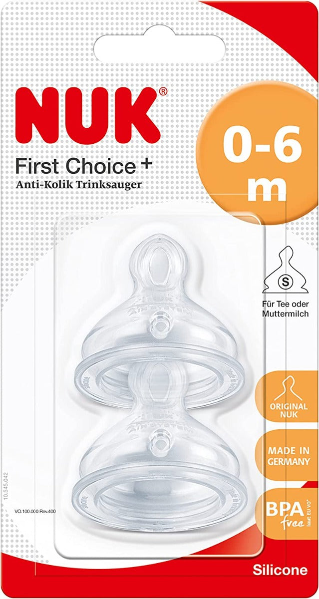 Nuk Fc Plus Teat Silicone Ine S1 S 2/Blc Nuk Yallatoys