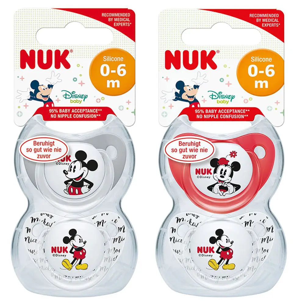 Nuk Pacifier Si 2.1 S1 Mickey 2/Box Nuk Yallatoys