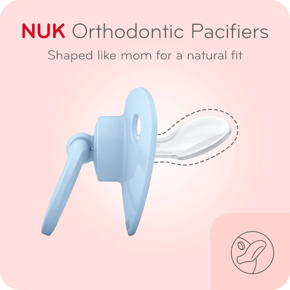 Nuk Pacifier Si S1 Fashion 1/Blc Nuk Yallatoys
