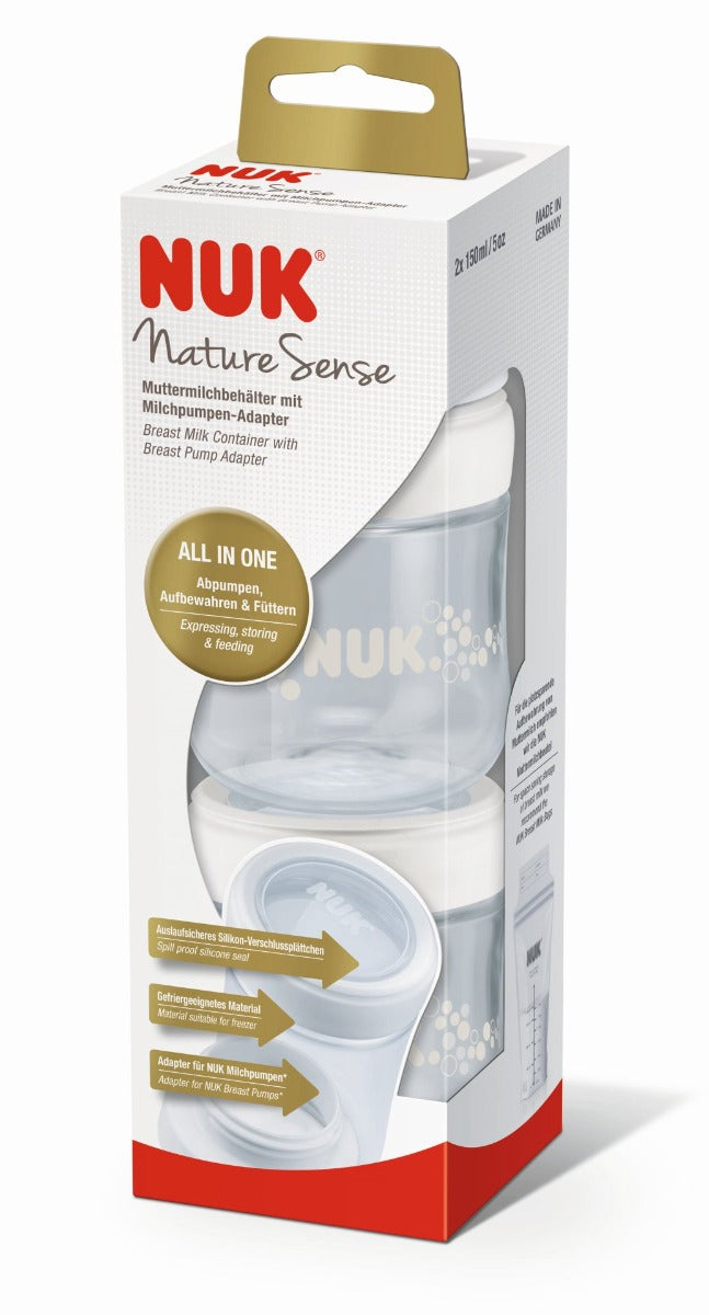 Nuk Breast Milk Container 2Pc Nuk Yallatoys