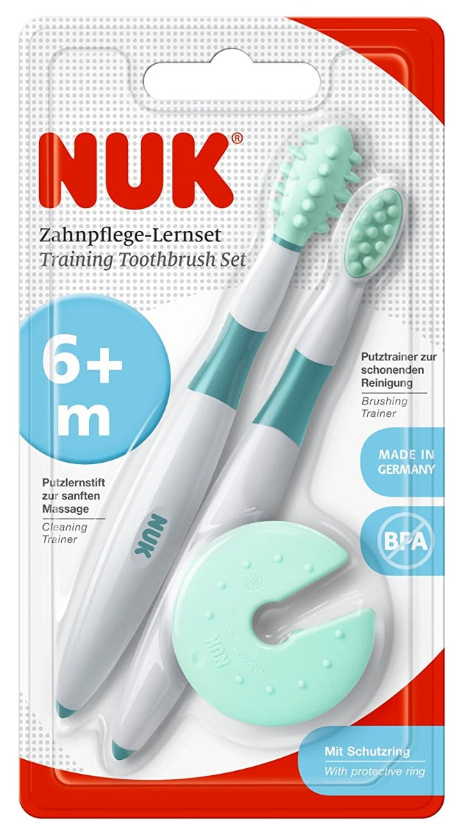 Nuk Training Gum Brush Set Blc Nuk Yallatoys
