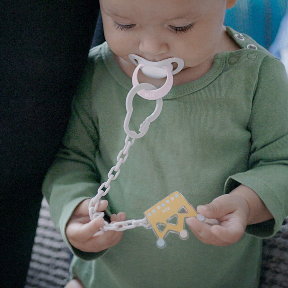 Nuk Sootherchain Tritan Ine Baby Rose Nuk Yallatoys