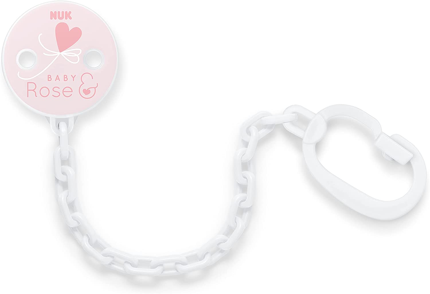 Nuk Sootherchain Tritan Ine Baby Rose Nuk Yallatoys