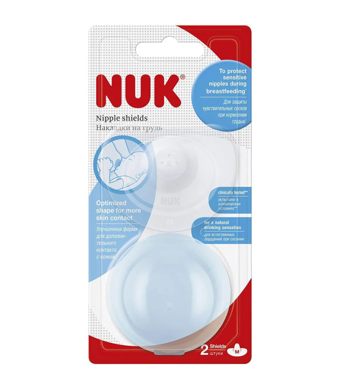 Nuk Nipple Shiled Si Size M 2/Blc Nuk Yallatoys