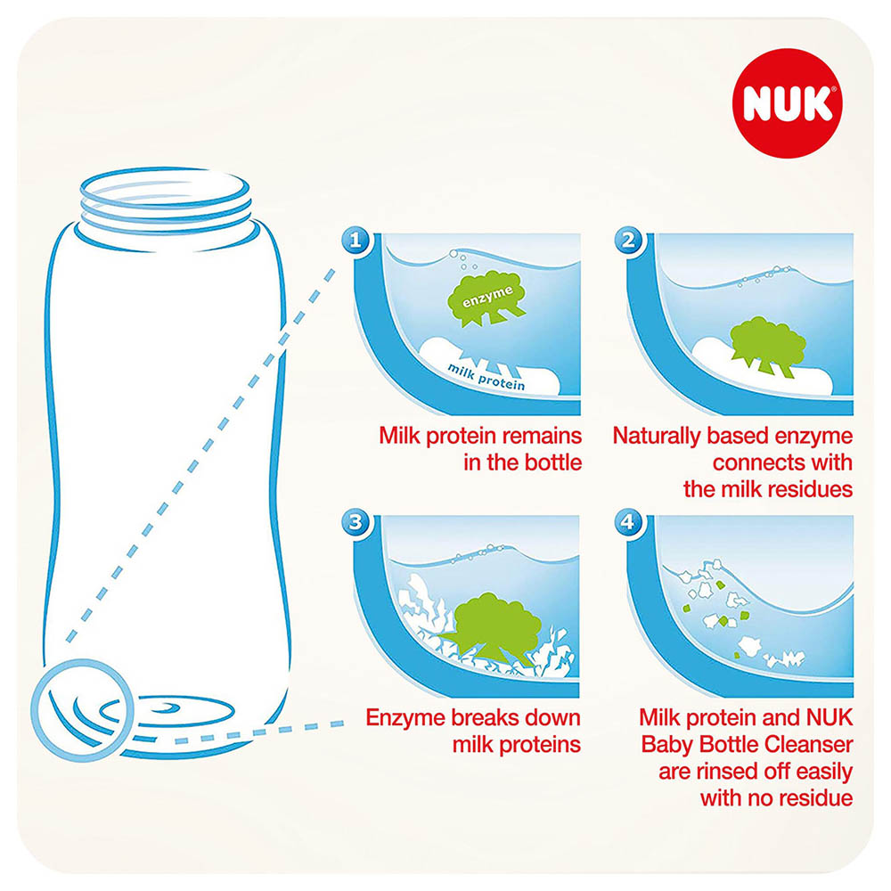 Nuk Bottle Cleanser 500Ml Arab Nuk Yallatoys