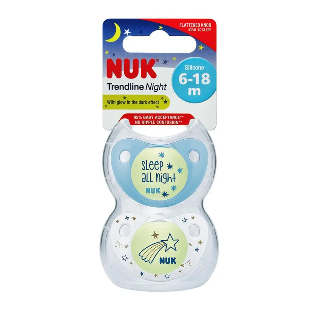 Nuk Paci Si Ine S1 Space Night Boy 2/Box Nuk Yallatoys