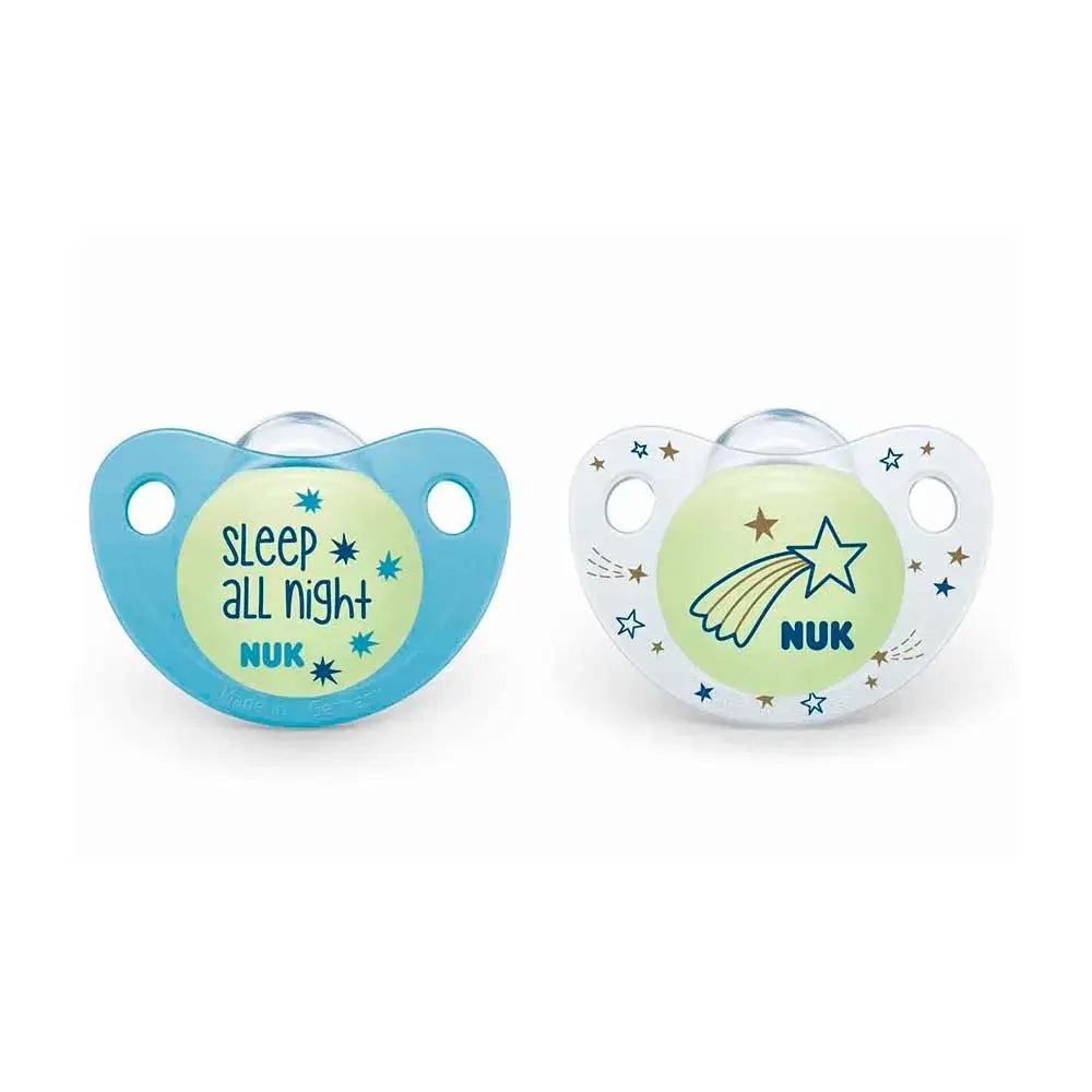 Nuk Paci Si Ine S1 Space Night Boy 2/Box Nuk Yallatoys