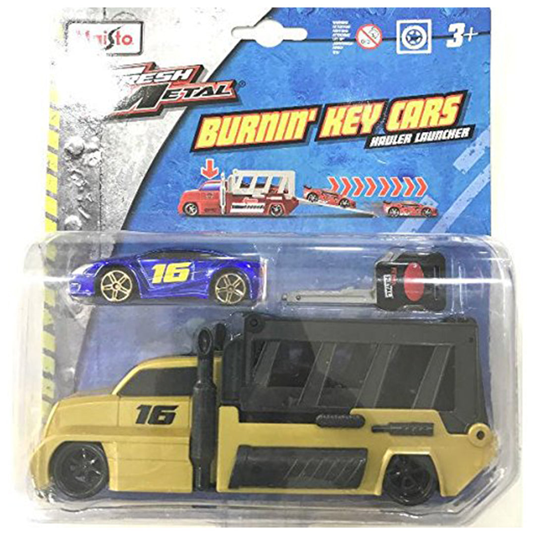 Buy Maisto Burnin Key Car Launcher And Hauler (Sold Separately Subject To Availability) | Yallatoys.com