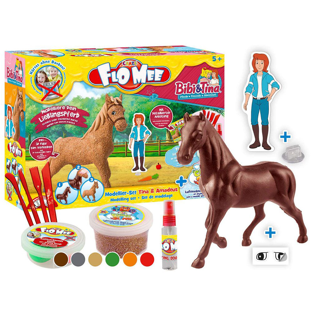 Buy Craze Flo Mee Meets Cloud Slime Horse Set | Yallatoys.com