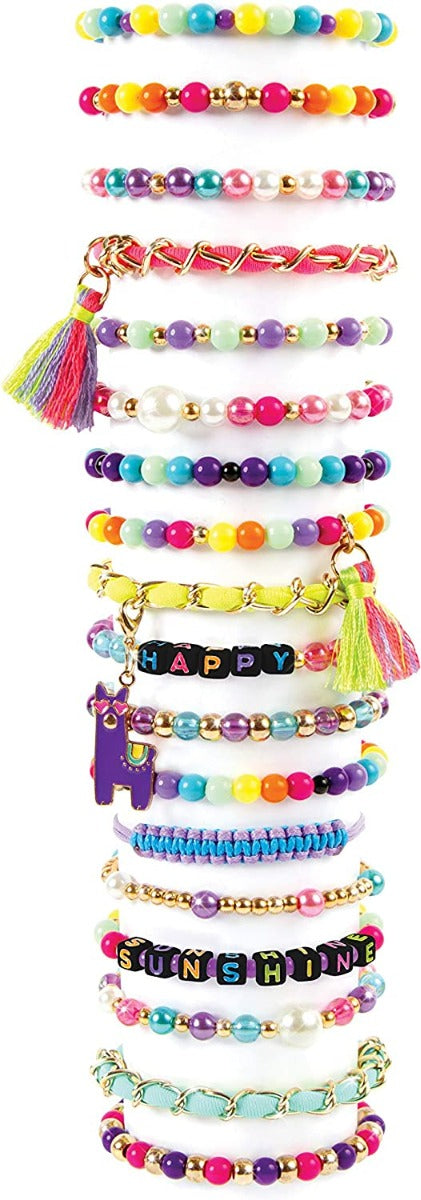 Buy Make It Real Mega DIY Craft Set Jewellery Design Necklaces and Bracelets Creative Kit | Yallatoys.com