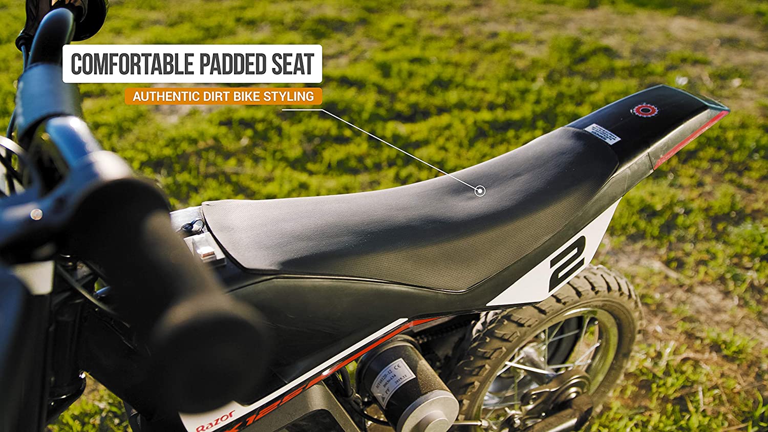 Buy Razor Motorbike Dirt Rocket Mx125 Red & Black | Yallatoys.com