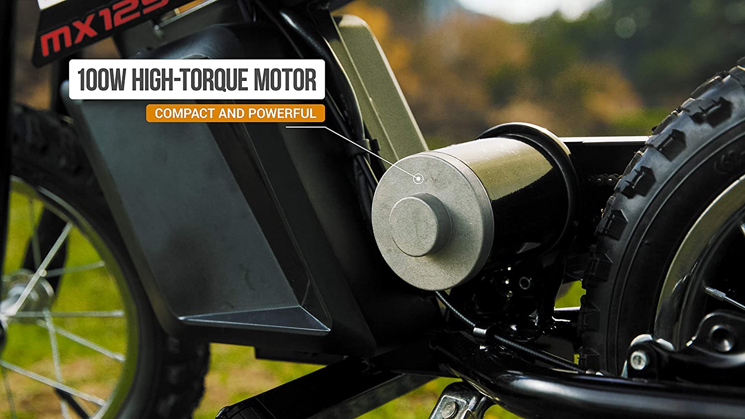 Buy Razor Motorbike Dirt Rocket Mx125 Red & Black | Yallatoys.com